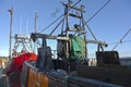 Fishing boat in Newport Oregon. Royalty Free Stock Photo