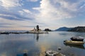 Fishing boat port in Greece Royalty Free Stock Photo