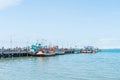 fishing boat port Royalty Free Stock Photo