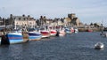 Fishing boat in a Breton port