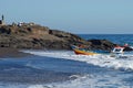 Fishing Boat Returns with the Catch Royalty Free Stock Photo