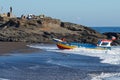 Fishing Boat Returns with the Catch Royalty Free Stock Photo