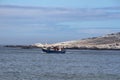 Fishing boat sailing out of Luderitz