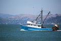 Fishing boat in San Francisco bay