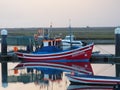 Fishing boat Santa Luzia Portugal