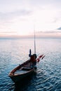 Fishing boat in the sea