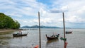 Fishing boat in the sea Royalty Free Stock Photo