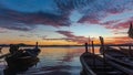 Fishing boat in the sea Royalty Free Stock Photo