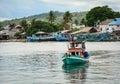 A fishing boat on the sea in Phu Quoc, Vietnam Royalty Free Stock Photo