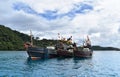 Fishing Boat on the sea ,Thailand