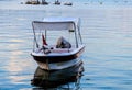 Fishing Boat On The Shelter Of Cinarcik Seaport - Turkey Royalty Free Stock Photo