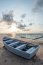 Fishing boat on the shore Royalty Free Stock Photo