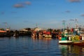 Fishing boat in Songkhla Lake Royalty Free Stock Photo