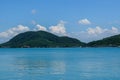 Fishing boat in Songkhla Lake Royalty Free Stock Photo