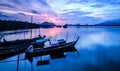 Fishing boat Sunrise Royalty Free Stock Photo