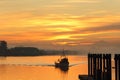 Fishing Boat Sunrise, Steveston