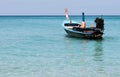 Fishing boat thailand copy space Royalty Free Stock Photo