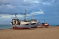 Fishing boat at Thorup Strand, Denmark.