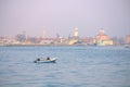 Fishing boat in Venice lagoon