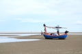 Fishing boat waiting for the tide