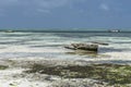 Fishing boat in Zanzibar Royalty Free Stock Photo