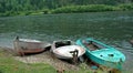 Fishing boats.