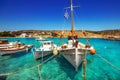 20.06.2016 - Fishing boats at Agios Georgios port, Iraklia island