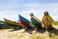 Fishing Boats on Beach, Brunei