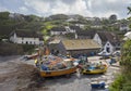 Fishing boats at Cadgwith Cove, Cornwall, England