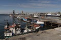 Fishing boats, Cape Town, South Africa. Royalty Free Stock Photo