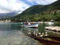 Fishing boats in Chrissi Ammoudia, Thassos