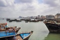 Fishing-boats in Closed Seaport Royalty Free Stock Photo