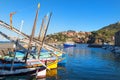 Fishing boats Collioure France Royalty Free Stock Photo