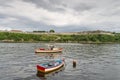 Fishing boats of Cuban fishermen Royalty Free Stock Photo