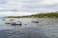 Fishing boats of Cuban fishermen Royalty Free Stock Photo