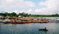Fishing boats in Dar es salaam Royalty Free Stock Photo