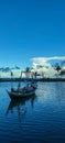 Fishing boats docked at the harbor in Bulukumba Regency, Indonesia