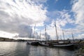 Fishing boats , Stockholm, Sweden Royalty Free Stock Photo