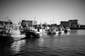 Fishing boats docked in port of Wladyslawowo, Baltic Sea, Poland,