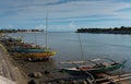 Fishing boats, Donsol - Philippines Royalty Free Stock Photo