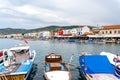 Fishing Boats in Foca Izmir Royalty Free Stock Photo