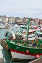 Fishing boats in France Royalty Free Stock Photo