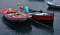 Fishing boats in Galicia. Spain. Royalty Free Stock Photo