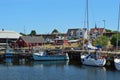 Boats at Gilleleje Harbour Denmark