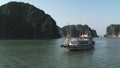 Fishing boats in Halong Bay, Vietnam