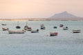 Fishing boats at the harbor of Sal Rei