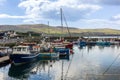 Fishing boats in the harbour.Dingle. Ireland Royalty Free Stock Photo