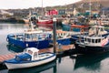 Fishing boats in the harbour.Dingle. Ireland Royalty Free Stock Photo