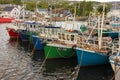 Fishing boats in the harbour. Greencastle. Inishowen. Donegal. Ireland Royalty Free Stock Photo