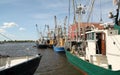 Fishing boats in the harbour